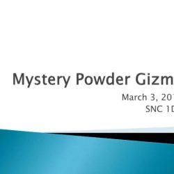 Mystery powder analysis gizmo answer key