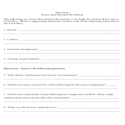 A dividing nation worksheet answer key