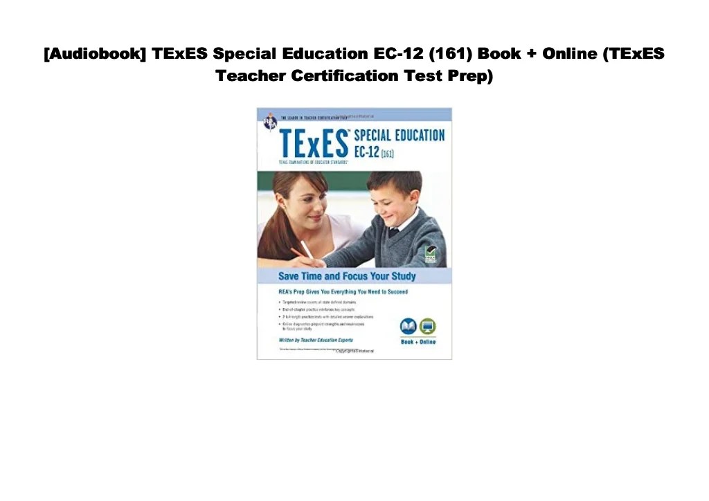 Texes special education ec 12