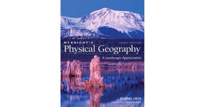 Mcknight's physical geography a landscape appreciation 12th edition